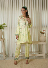 Chapter One - Karashe Stitched Summer Suit-Lime Zest