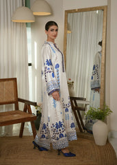 Chapter One - Karashe Stitched Summer Suit-Porcelain Bloom