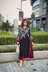 Heeriye Winter Printed Co-Ord Set (Pret) - L017