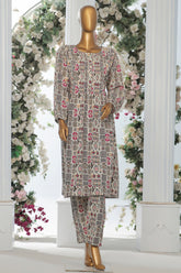 HZ Prints Stitched 2 Piece Co Ords Printed Khaddar Frocks Vol-02 Suit-KPC-922