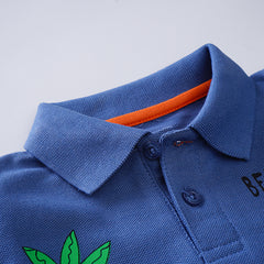 Kjunction Boys Half Sleeves Polo T-Shirt (IBelieve)