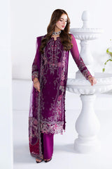 Arzoo by Ramsha Unstitched 3 Piece Chiffon Vol 02 Collection'2025-U-206