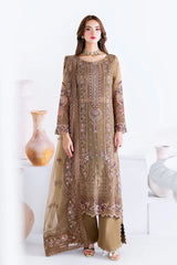 Arzoo by Ramsha Unstitched 3 Piece Chiffon Vol 02 Suit-U-210