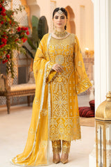 Falesia By Imrozia Unstitched 3 Piece Formals Suit-L-266 Solaris