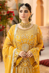Falesia By Imrozia Unstitched 3 Piece Formals Suit-L-266 Solaris