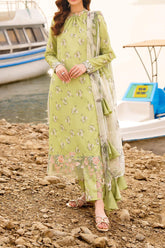 Meraki by Asifa N Nabeel Unstitched 3 Piece Lawn Collection'2024-Lara