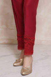 Sada Bahar Lakshiya Stitched Bottom Eid Edition-TR-2301-Red