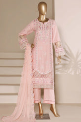 Sada Bahar Stitched 3 Piece Luxury Emb Festive Vol-05 Suit-LEL5-MK-2510-PINK