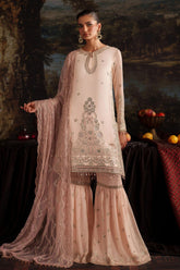 Zarif Unstitched 3 Piece Premium Chiffon Suit-ZRF-PRC-08 LUCIA