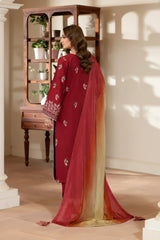 Justuju By Inara Stitched 3 Piece Winter Suit-LALSAA DR-03