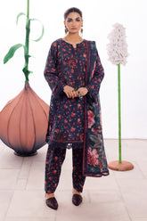 Dahlia by Iznik Unstitched 3 Piece Printed Lawn Suit-DL-07-Meadow
