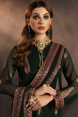 Meeral Stitched 3 Piece Luxury Formals Pret Collection'2025-Azra - Meeral Luxe