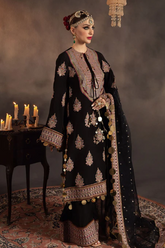 Meeral Stitched 3 Piece Luxury Formals Pret Collection'2025-Anisa - Meeral Luxe