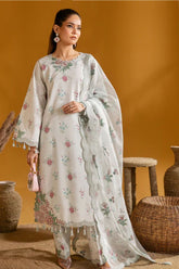 Maahi By Alizeh Unstitched 3 Piece Printed Lawn Suit-01-Ivy
