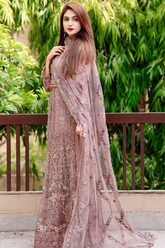 Meeral Unstitched 3 Piece Luxury Formals Pret Collection'2025-Meeral - ML-LUX22V2-30 Raya - Meeral Luxe