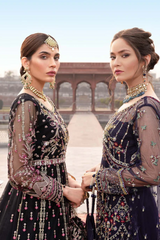 Meeral Unstitched 2 Piece Luxury Formals Pret Collection'2025-Meeral - Ruhaniyaat - MB-08 - Meeral Luxe