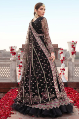 Meeral Unstitched 2 Piece Luxury Formals Pret Collection'2025-Meeral - Ruhaniyaat - MB-08 - Meeral Luxe