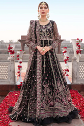 Meeral Unstitched 2 Piece Luxury Formals Pret Collection'2025-Meeral - Ruhaniyaat - MB-08 - Meeral Luxe