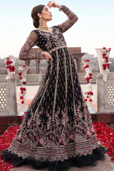 Meeral Unstitched 2 Piece Luxury Formals Pret Collection'2025-Meeral - Ruhaniyaat - MB-08 - Meeral Luxe