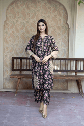 B.K Clothings Stitched-Khadder 2 Piece