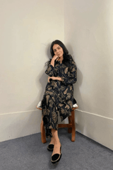B.K Clothings Stitched 2 Piece-A New Petal Print