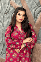 B.K Clothings Stitched 2 Piece-New Bindi Print