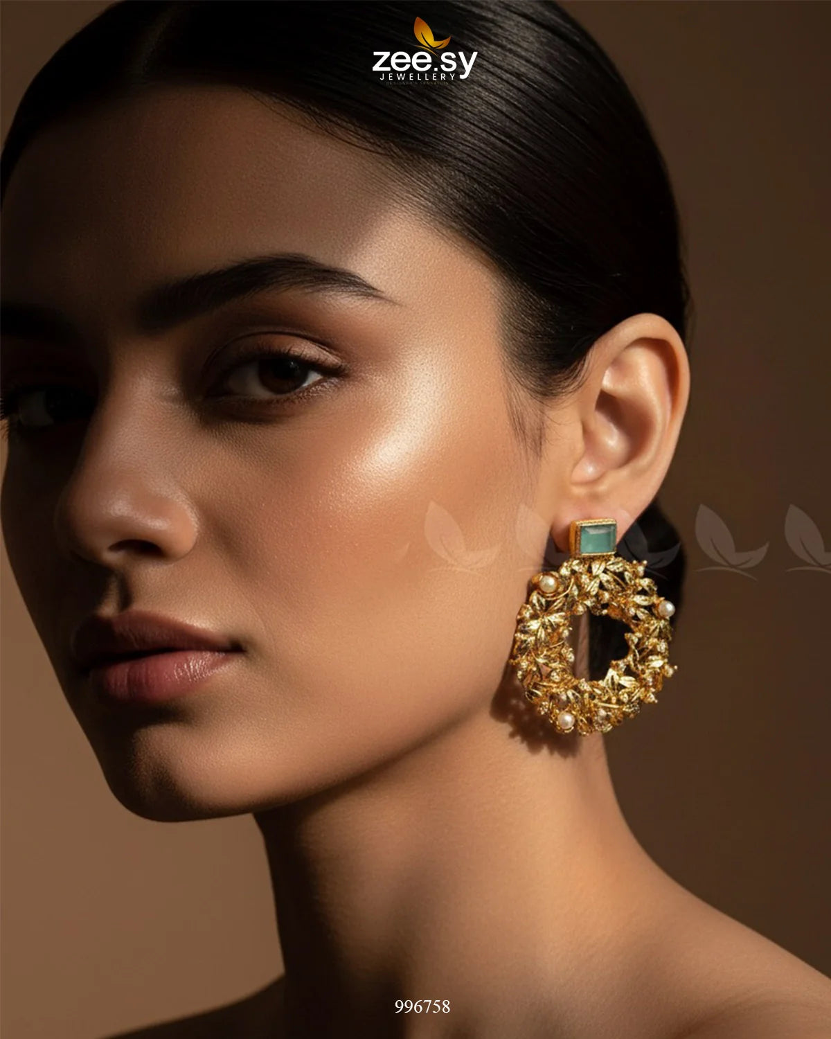 Leaf Nest Earrings - Zeesy Jewellery