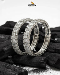 Luxuriouse Ancestral Stream Embrace Bangles - Zeesy Jewellery