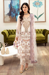 Minhal by Ramsha Unstitched 3 Piece Formals Vol-10 Suit-M-1002