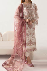 Minhal By Ramsha Unstitched 3 Piece Formals Vol-11 Collection'2024-M-1102