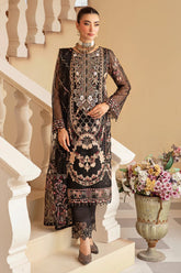 Minhal by Ramsha Unstitched 3 Piece Formals Vol-12 Suit-M-1205