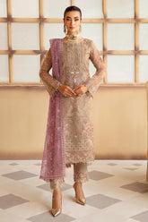 Minhal by Ramsha Unstitched 3 Piece Formals Vol-12 Suit-M-1206