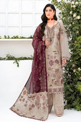 Minhal by Ramsha Unstitched 3 Piece Formal Vol-08 Suit-M-806