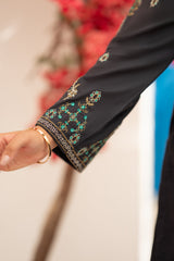 Umer Aayan 02-Pcs Drizzle Embroidered Lawn Suit