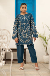 Umer Aayan Tulips 02Pcs Lawn Co-ords Sets