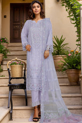 Mahpara by Sada Bahar Stitched 3 Piece Festive Formals Vol-17 Suit-AQ-24-LILAC