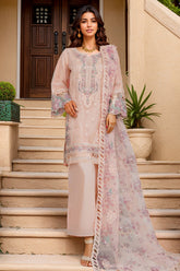Mahpara by Sada Bahar Stitched 3 Piece Festive Formals Vol-17 Suit-B-33-PINK