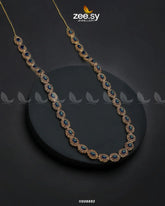 MALLA NECKLACE-0915 Blue - Zeesy Jewellery
