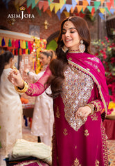 Asim Jofa Designers Limited Edition Ajemd-03 Embroidered Stitched 3 Pcs