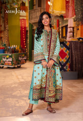Asim Jofa Prints Elaf Collection Ajel-05 Printed Lawn 3 Pcs