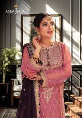 Asim Jofa Designers Limited Edition Ajkkd-24-Xs Embroidered Chiffon 3 Pcs