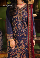 Asim Jofa Afsanay - Luxury Pret?jlp-02 Embroidered Twisted Lawn 3Pcs