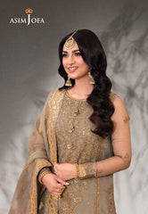 Asim Jofa Pyaar Diyan Gallan Ajem-17 Embroidered Organza 3 Pcs