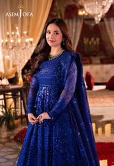 Asim Jofa Designers Limited Edition Ajcrd-01 Embroidered Stitched 3 Pcs