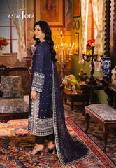 Asim Jofa Afsanay - Luxury Pret?jlp-10 Embroidered Twisted Lawn 3Pcs