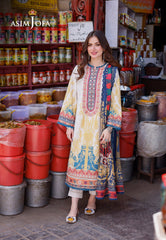 Asim Jofa Designers Limited Edition Ajpld-18-Xs Printed Arabic Lawn 3 Pcs