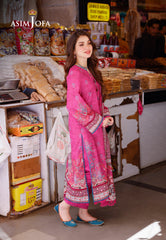Asim Jofa Arabic Lawn Ajpl-17 Printed Arabic Lawn 3 Pcs