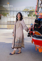 Asim Jofa Arabic Lawn Ajpl-16 Printed Arabic Lawn 3 Pcs