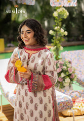 Asim Jofa Prints Collection Vol 4 Ajgb-07 Printed Lawn 3 Pcs