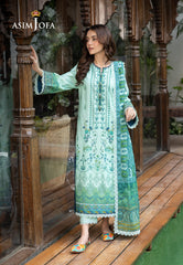 Asim Jofa Prints Collection Vol 4 Ajgb-03 Printed Lawn 3 Pcs